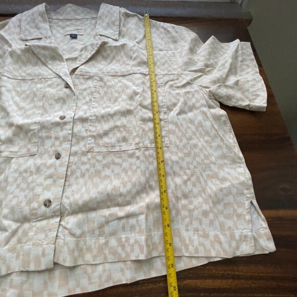 Universal Thread Linen Camp Shirt - Picture 7 of 7